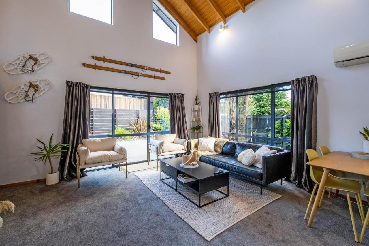Little Black Chalet Methven Luaran gambar